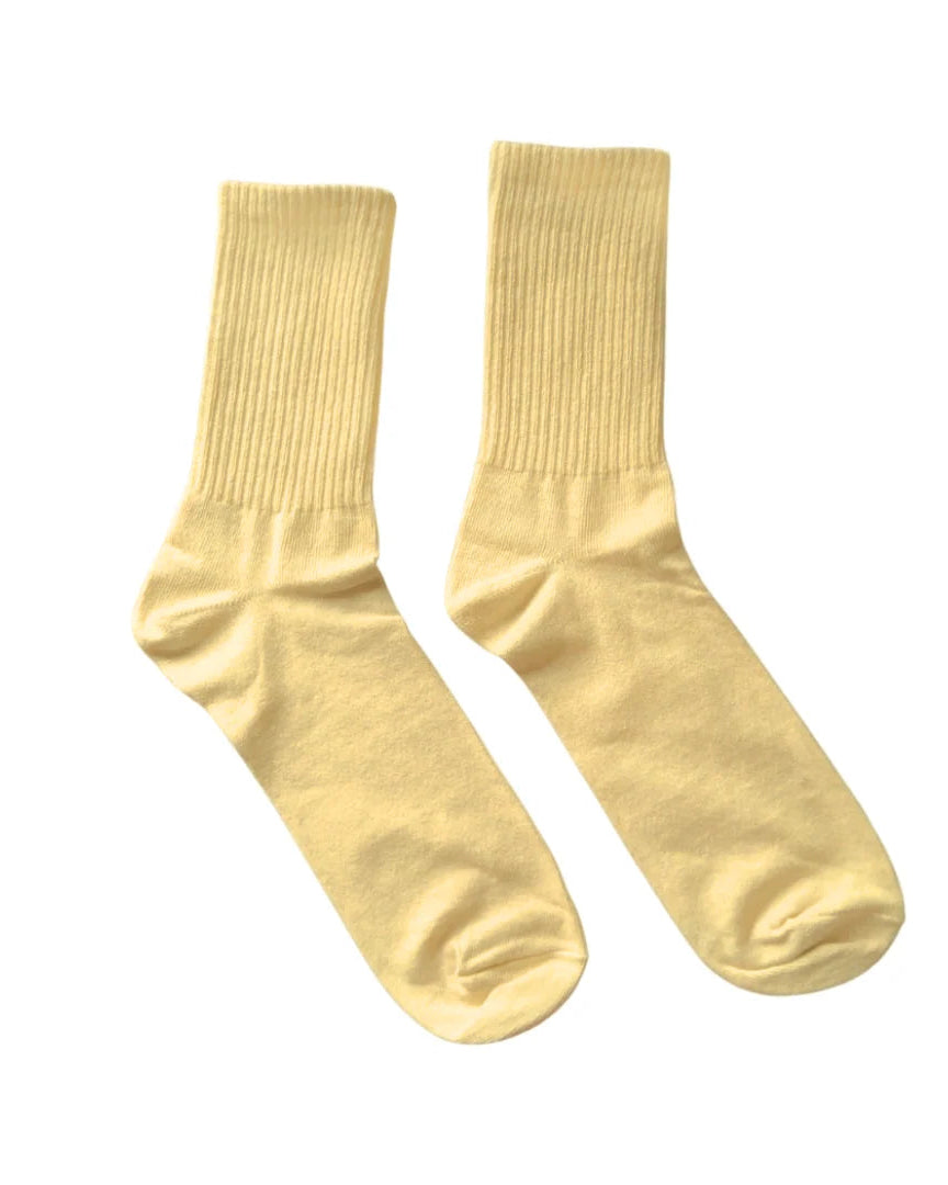 Crew Socks in Butter