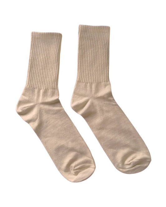 Crew Socks in Café