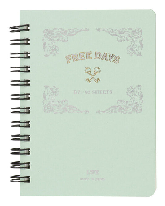 'free days' open scheduler in mint & white