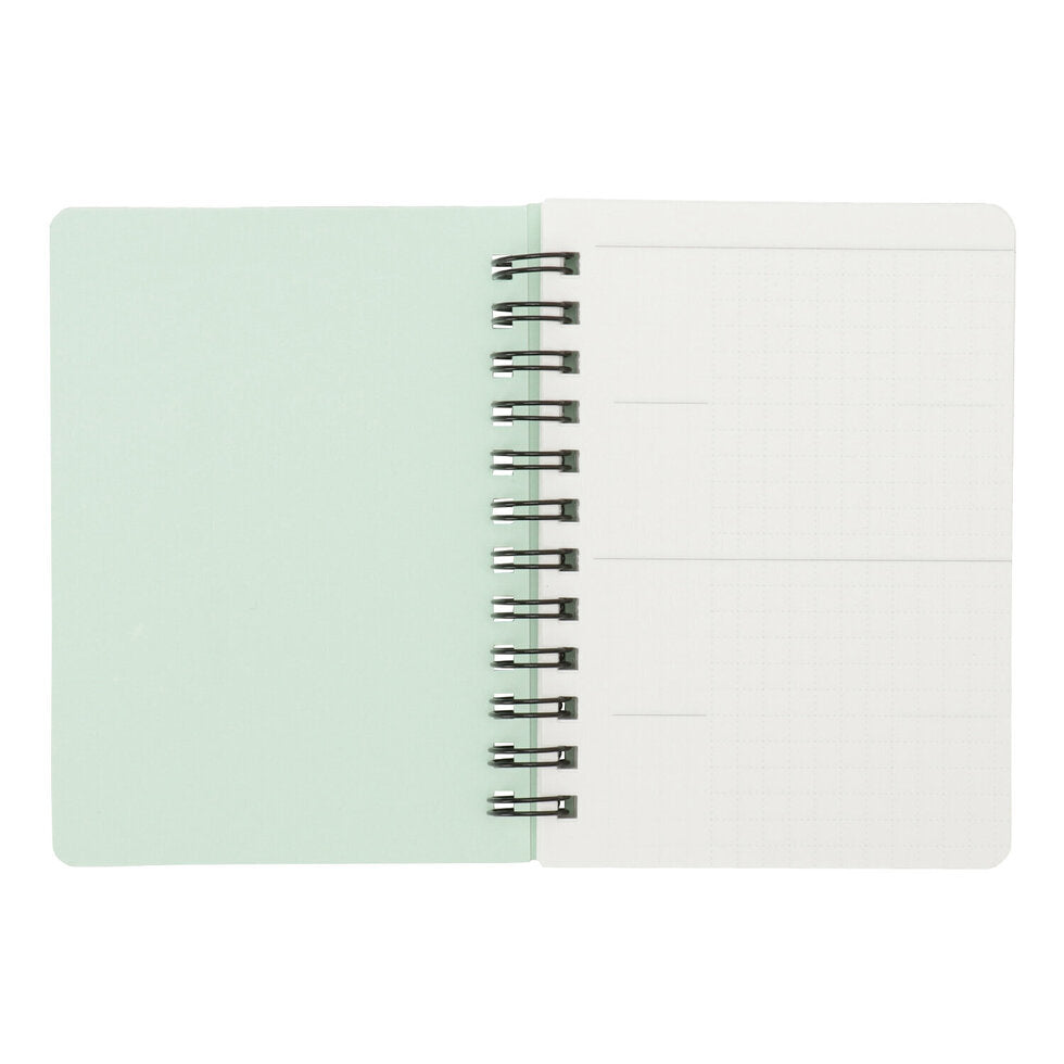 'free days' open scheduler in mint & white