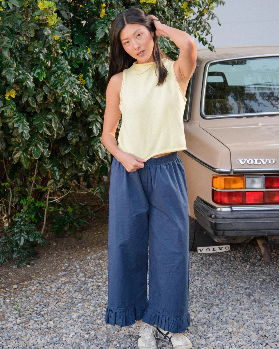Boxer Pant in Navy