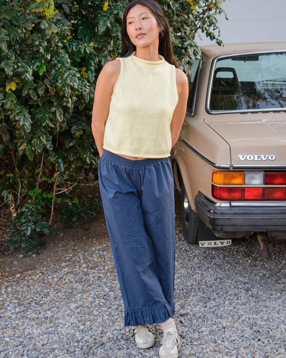 Boxer Pant in Navy