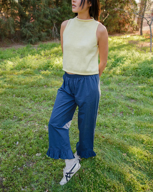 Boxer Pant in Navy