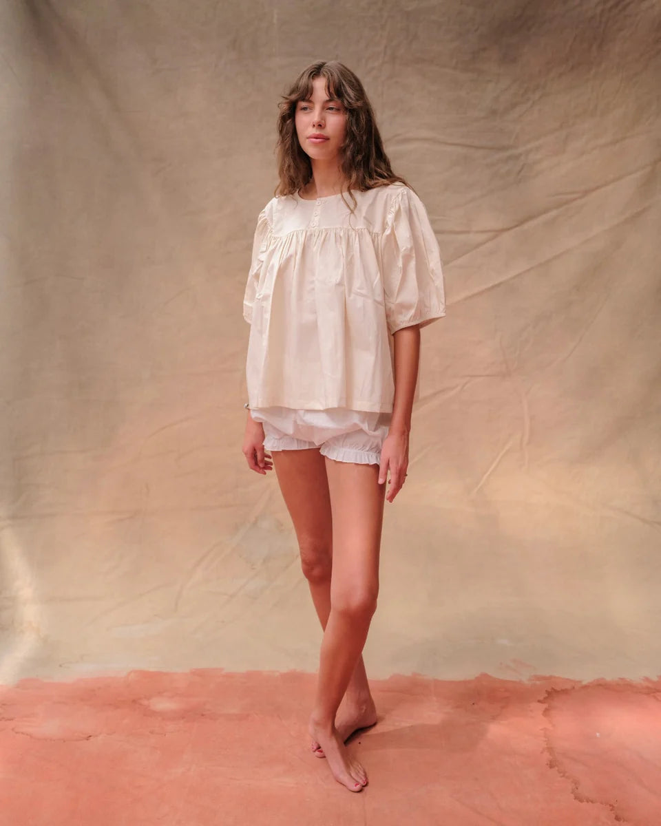Emmylou Blouse in Crema