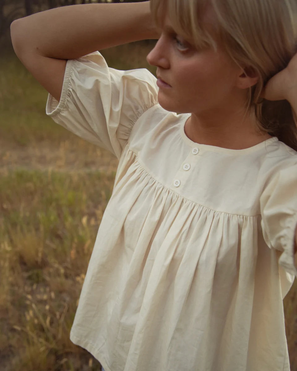 Emmylou Blouse in Crema