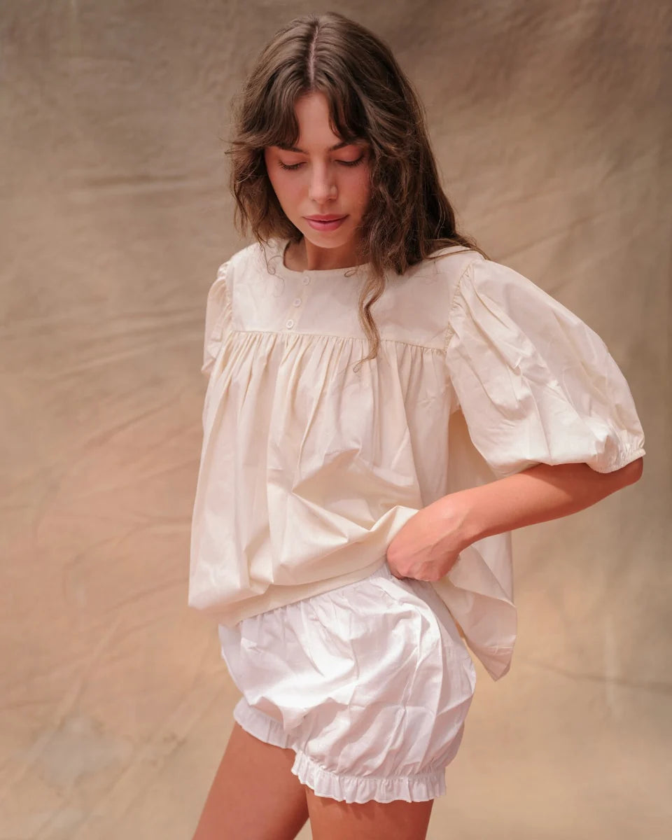 Emmylou Blouse in Crema