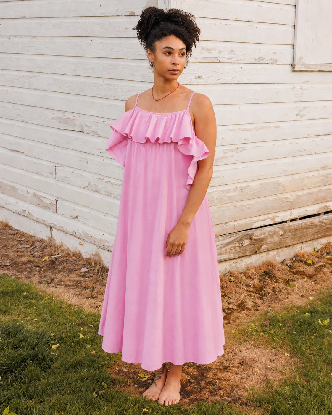 Monica Dress in Orchid