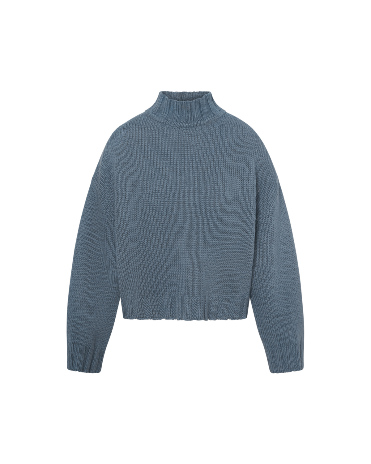 Sønderhaus Inez Sweater in Calm Sea, flat lay