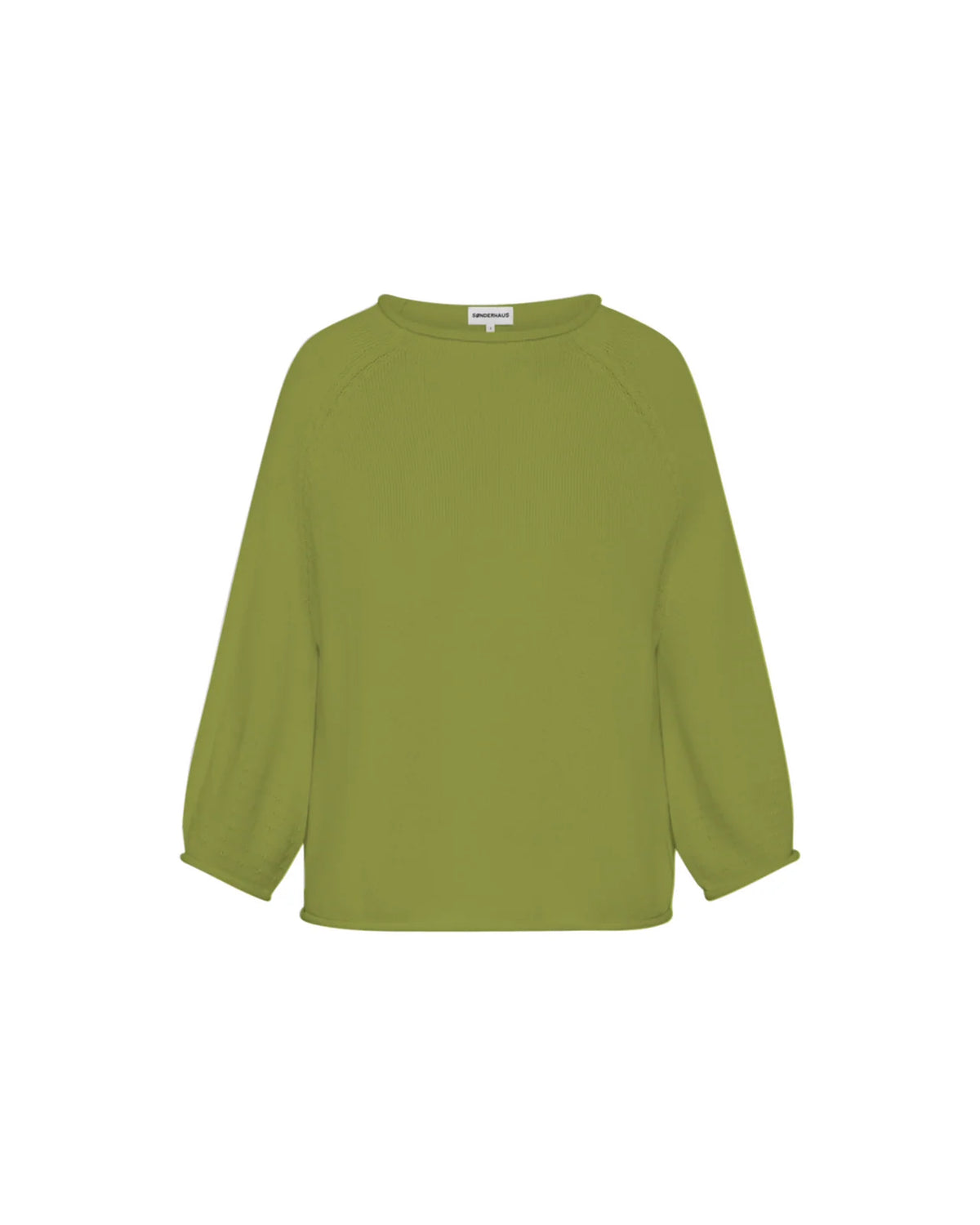 Spring Green Jeanie Sweater in Moss
