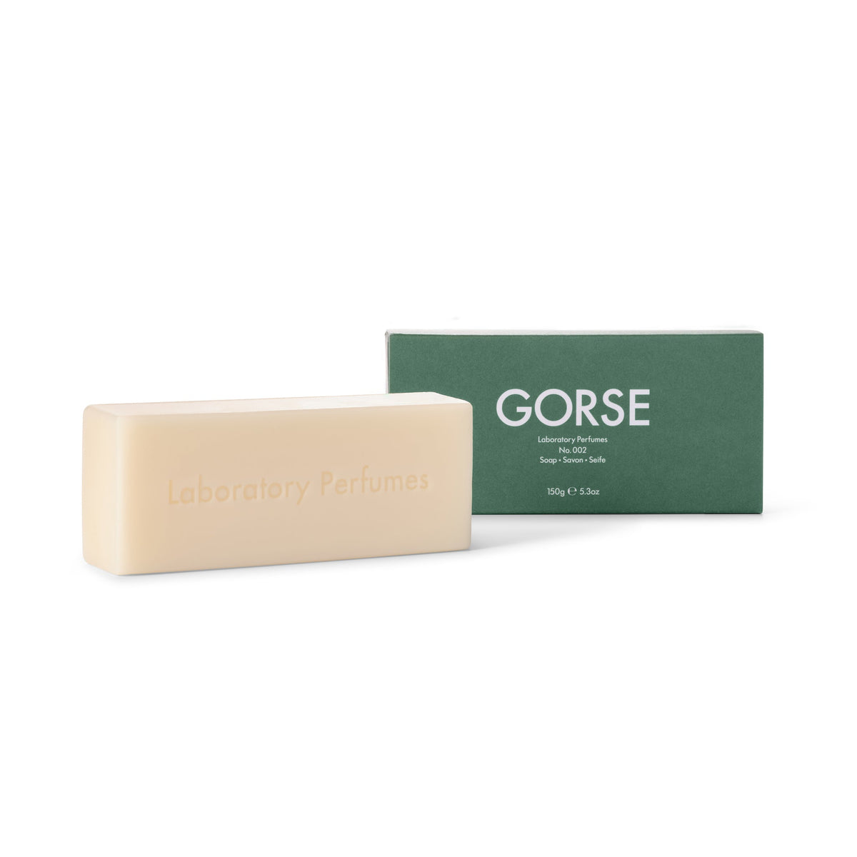 Laboratory Perfumes Gorse Soap packaging