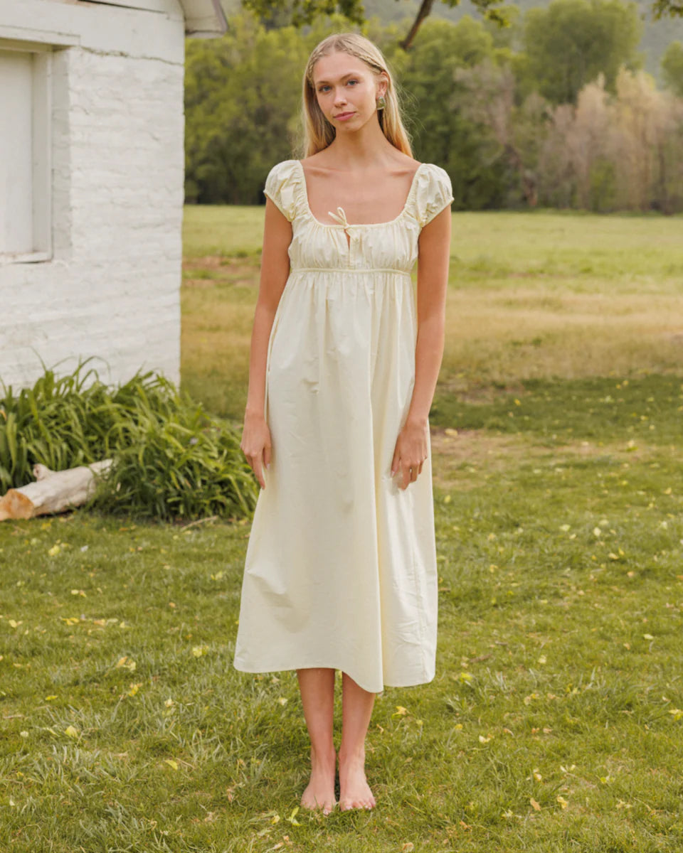 Peter Dress in Limoncello