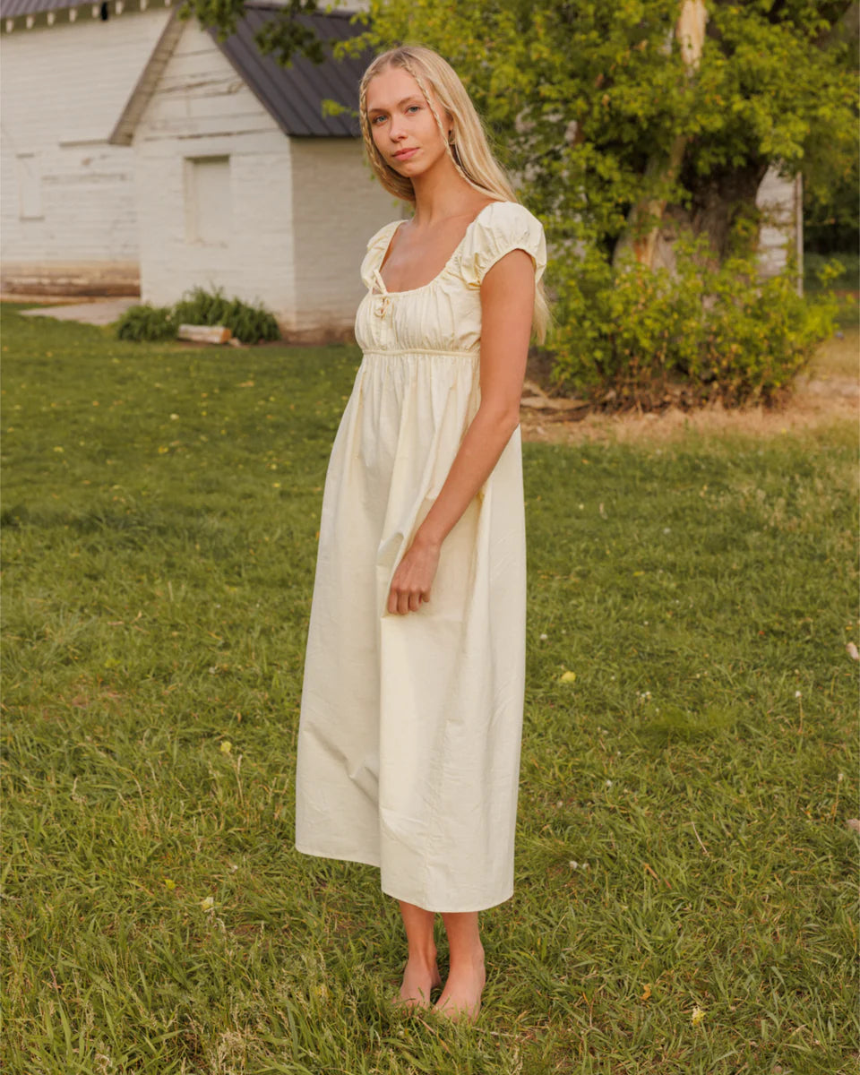 Peter Dress in Limoncello