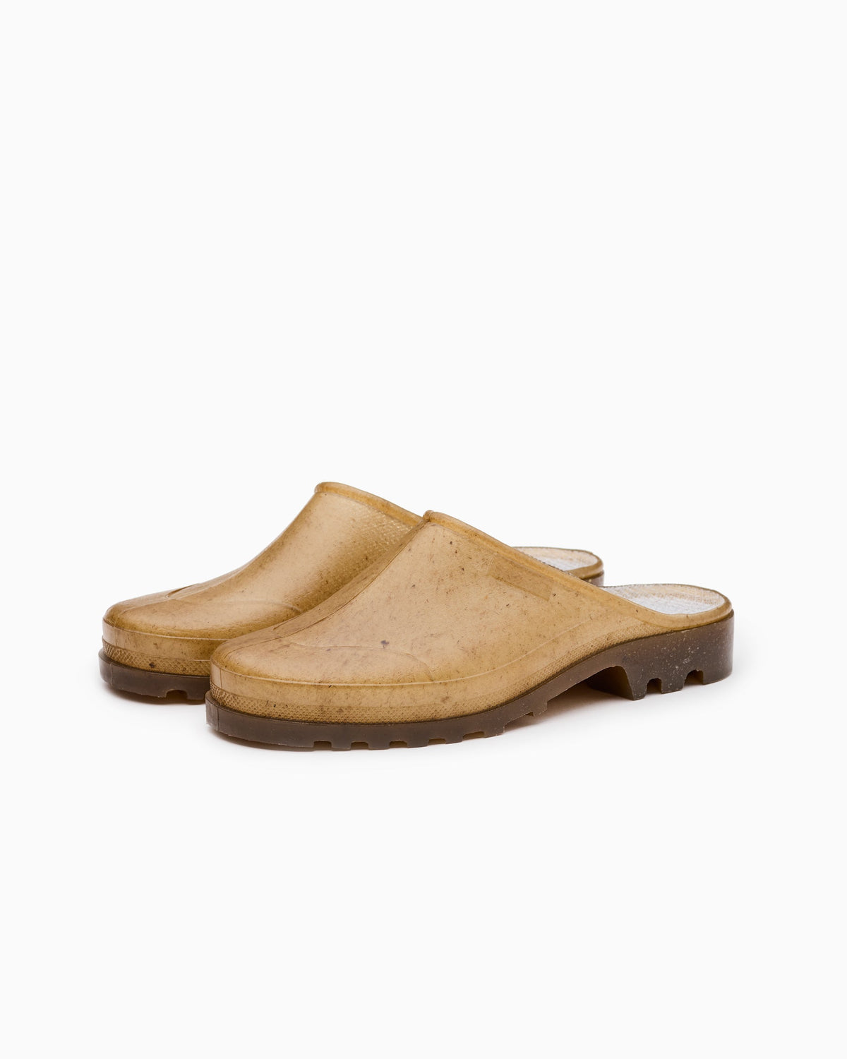 Plasticana Opana clog in Chanvre/Ecru