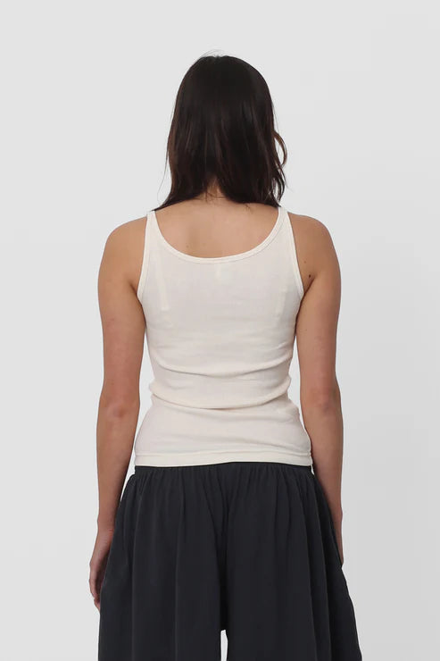 Rib Tank  in  Natural