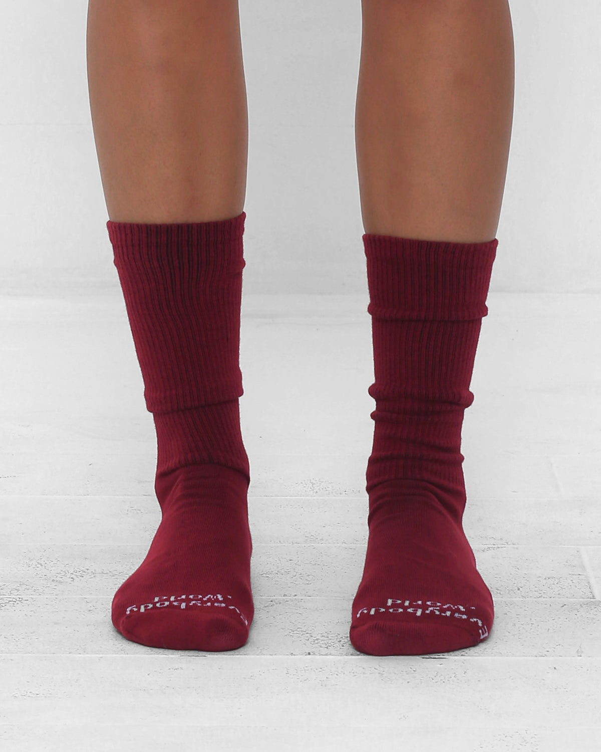 Squishy Socks AW26 - Garnet