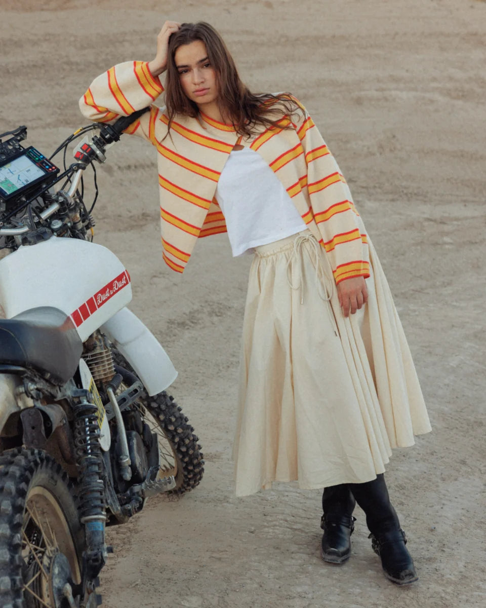 Stella Skirt in Crème Brulee