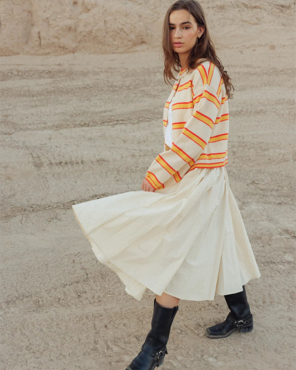 Stella Skirt in Crème Brulee