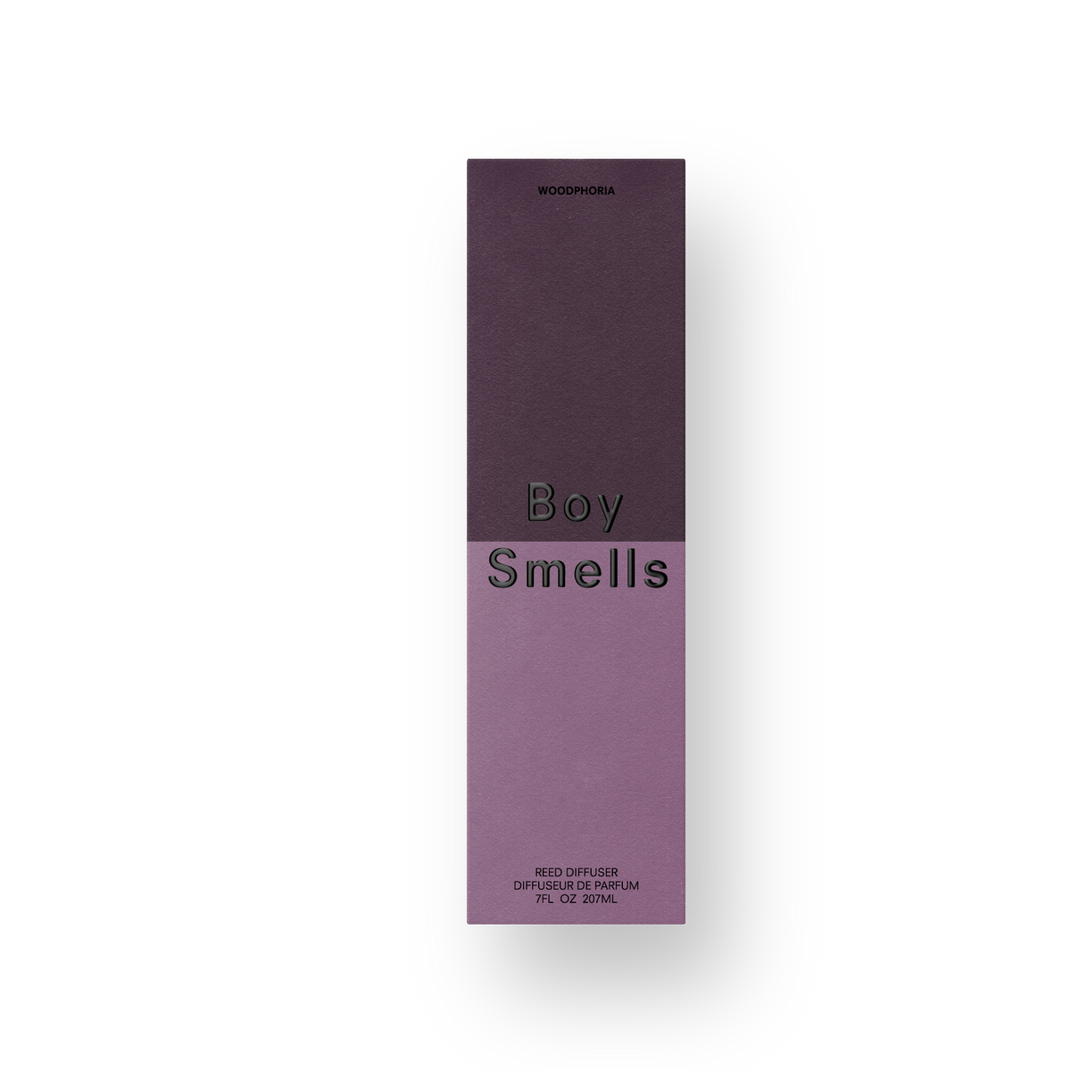 Boy Smells Woodphoria Reed Diffuser packaging