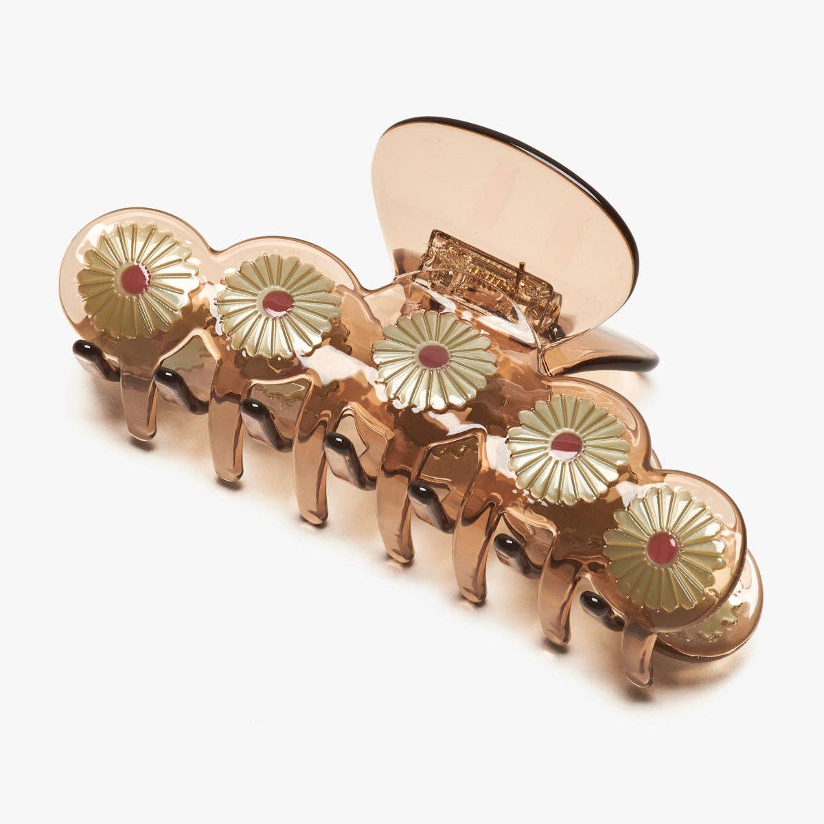 Eclipta Daisy Flower Large Hair Claw