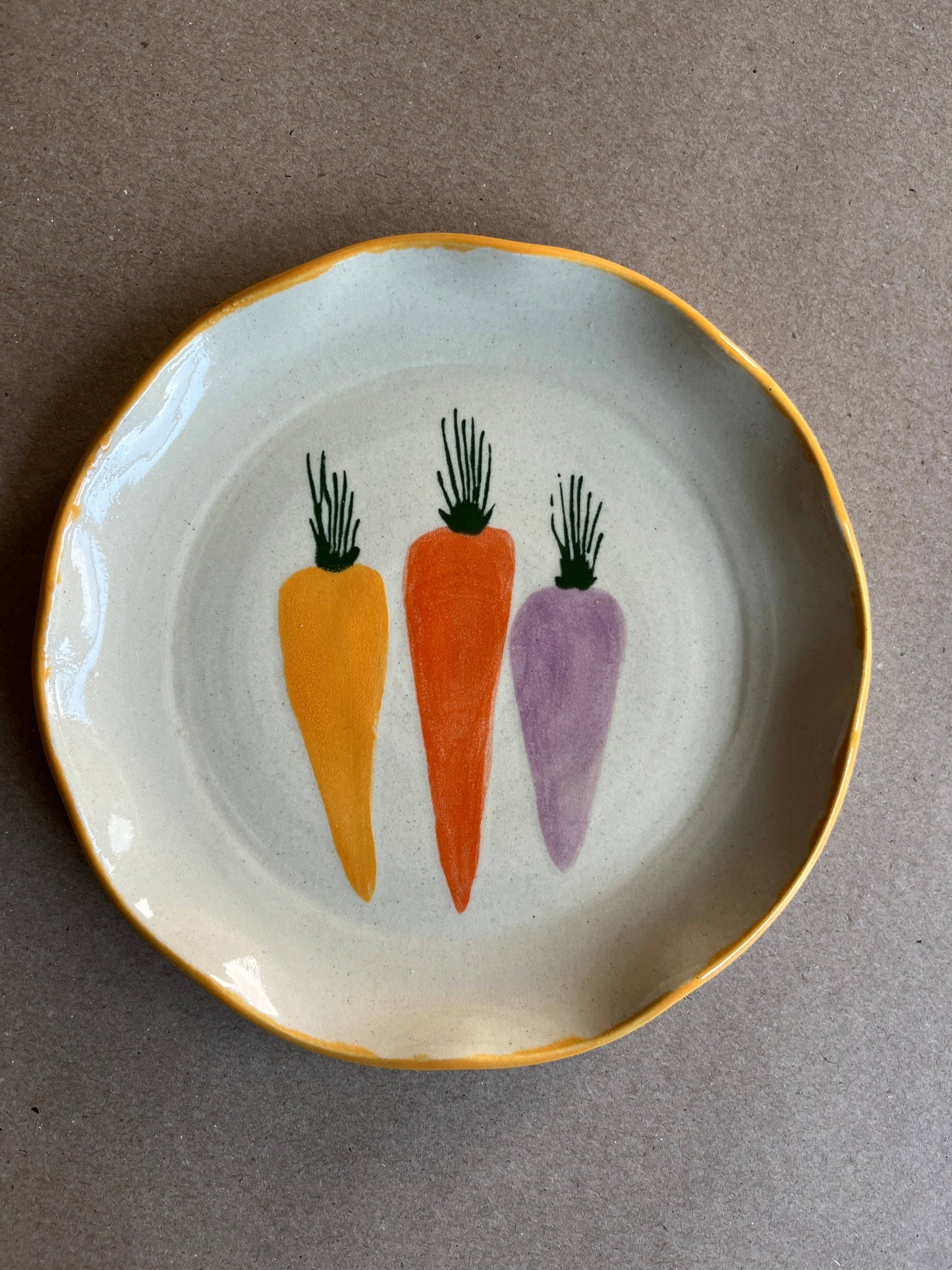Carrot Harvest Appetizer/Side Plate