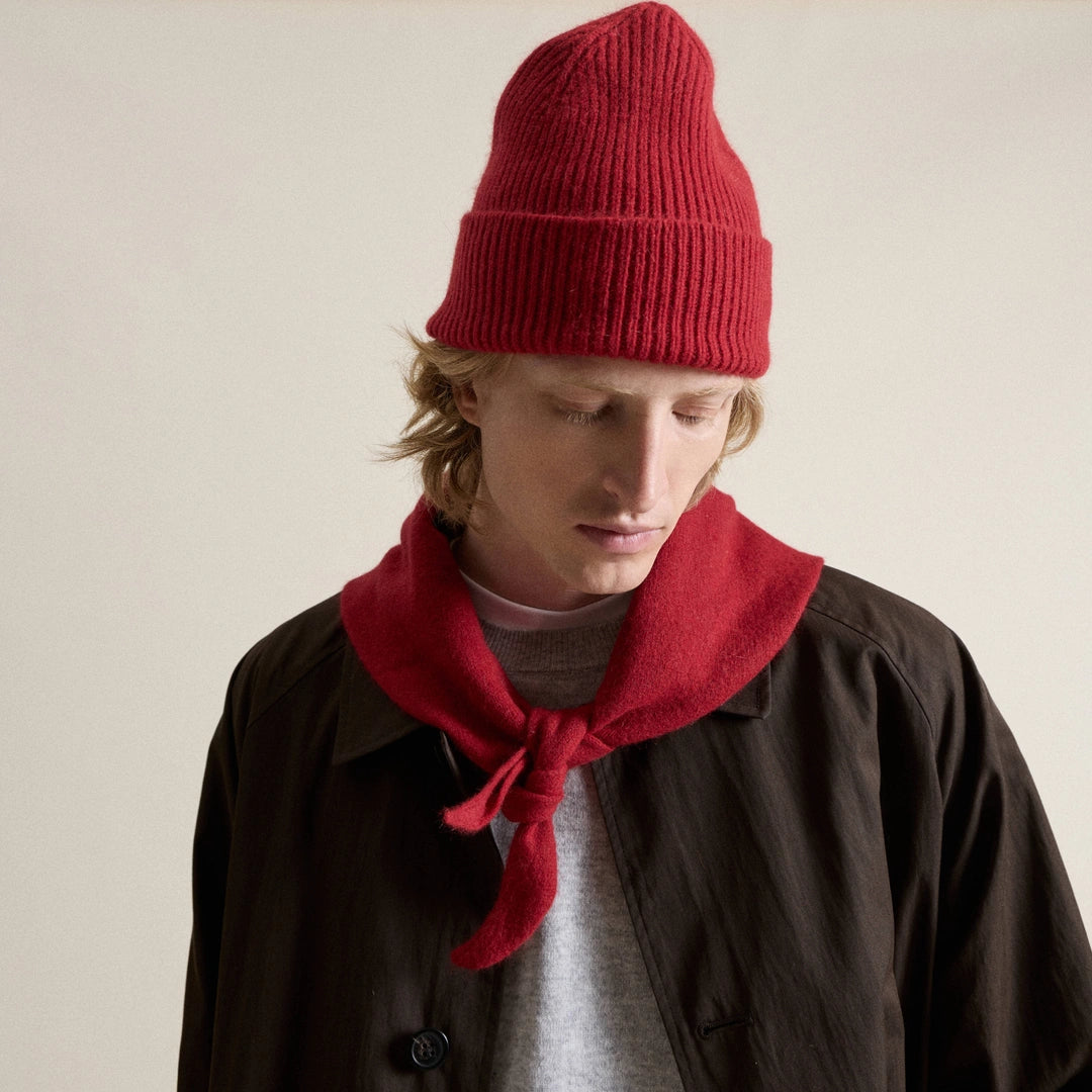 Beanie in Framboise