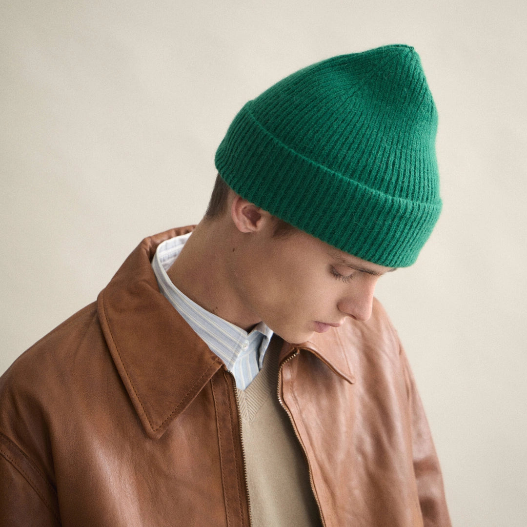 Beanie in Pine