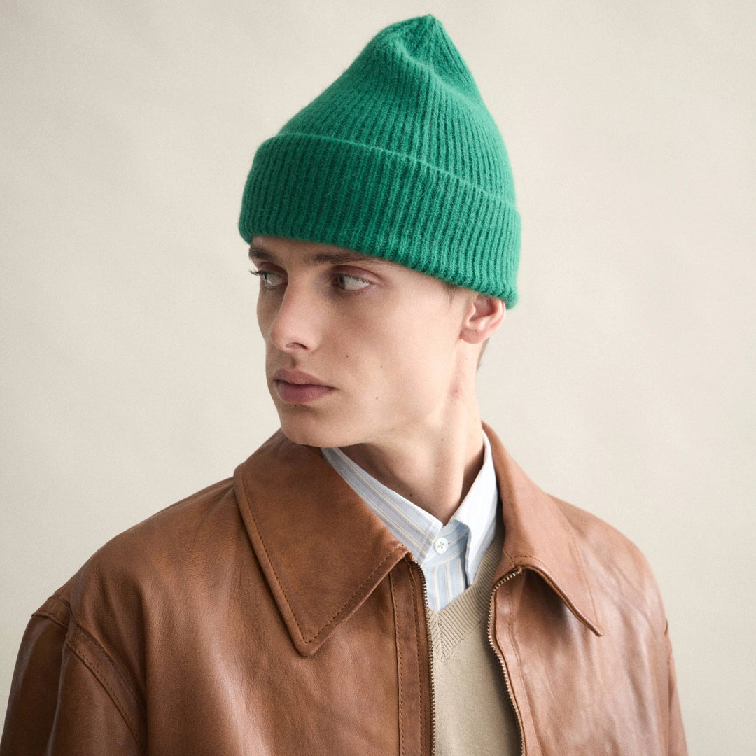 Beanie in Pine