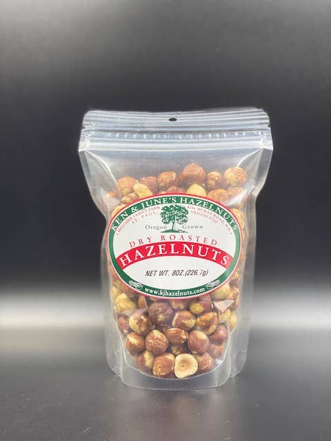Dry Roasted Hazelnuts 8 oz