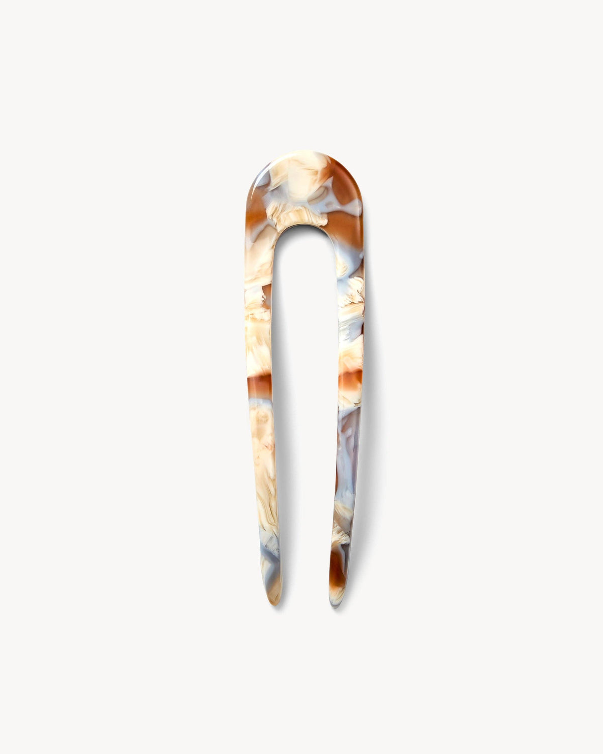 French Hair Pin in Blue Roma