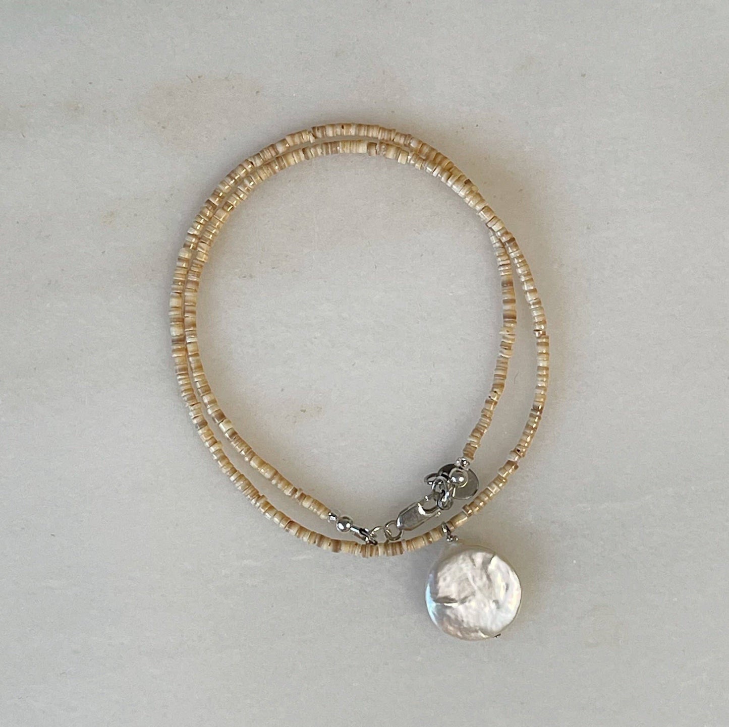 Mini Shell Wrap Anklet