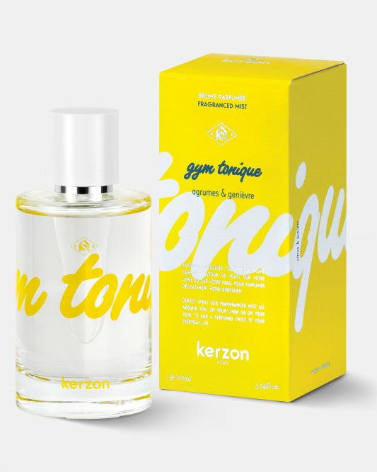 Kerzon perfume bottle and packaging on a white background