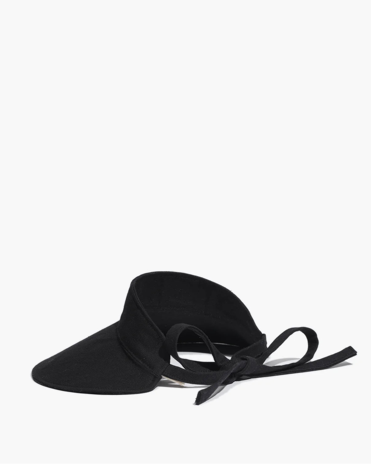 Canvas Visor in Black