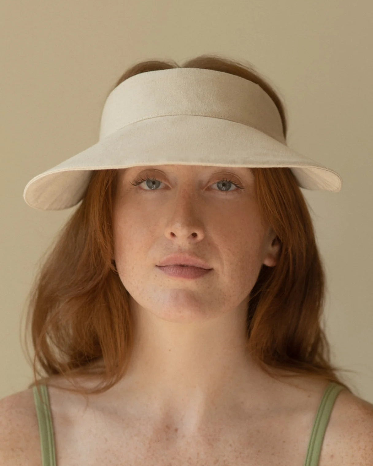Canvas Visor in Natural