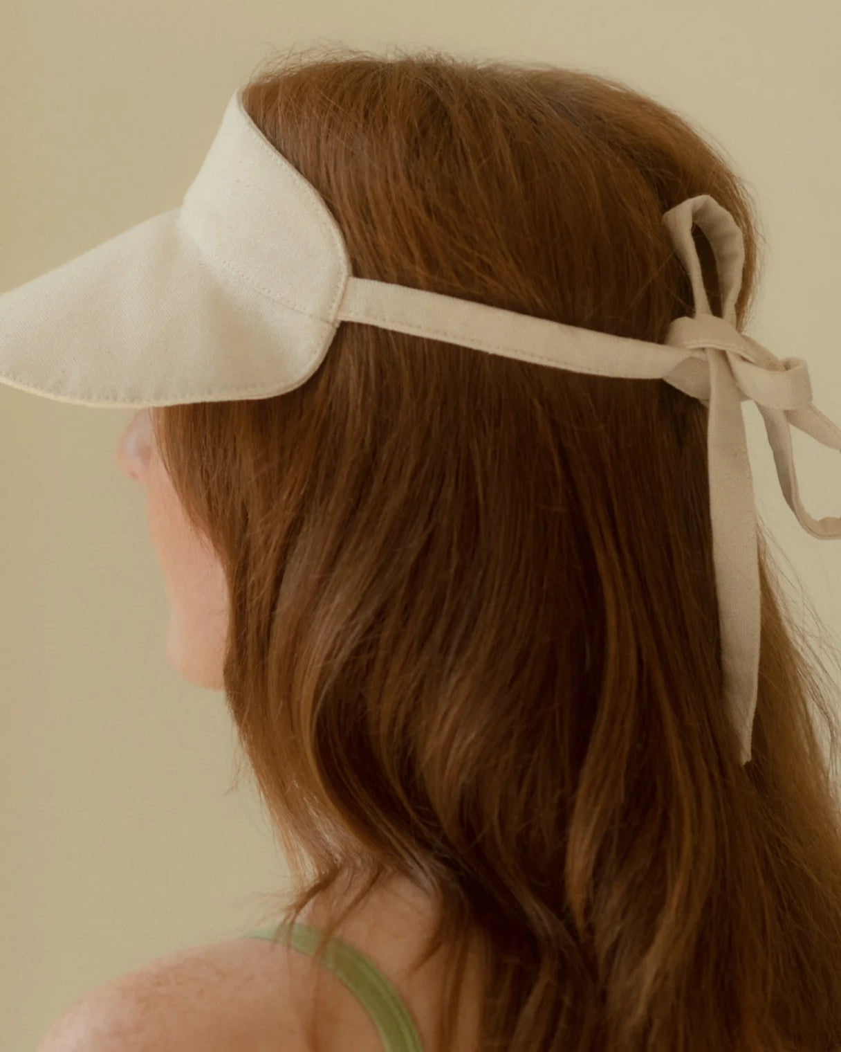 Canvas Visor in Natural