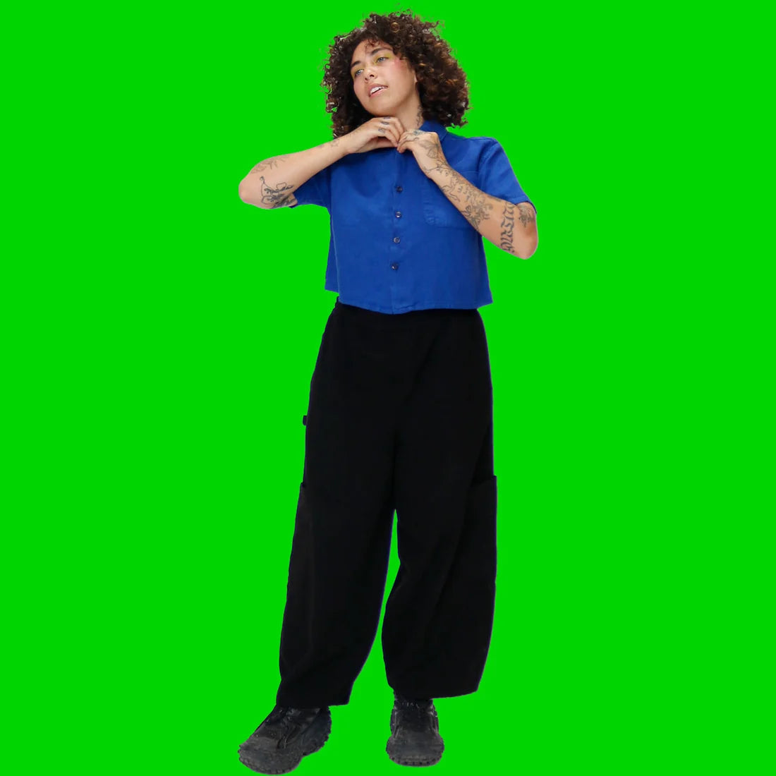 Licorice Black Chef Pant