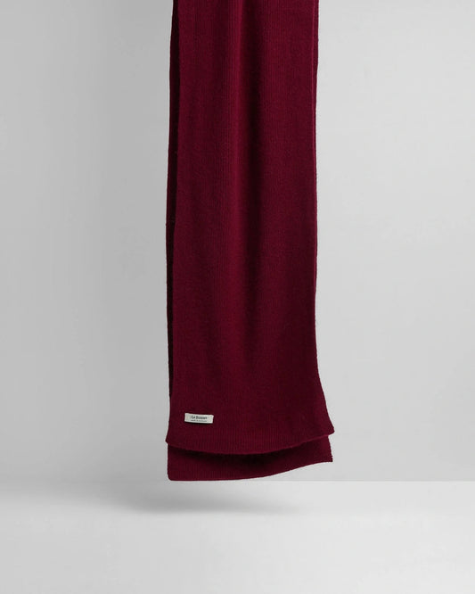 Long Scarf in Wine