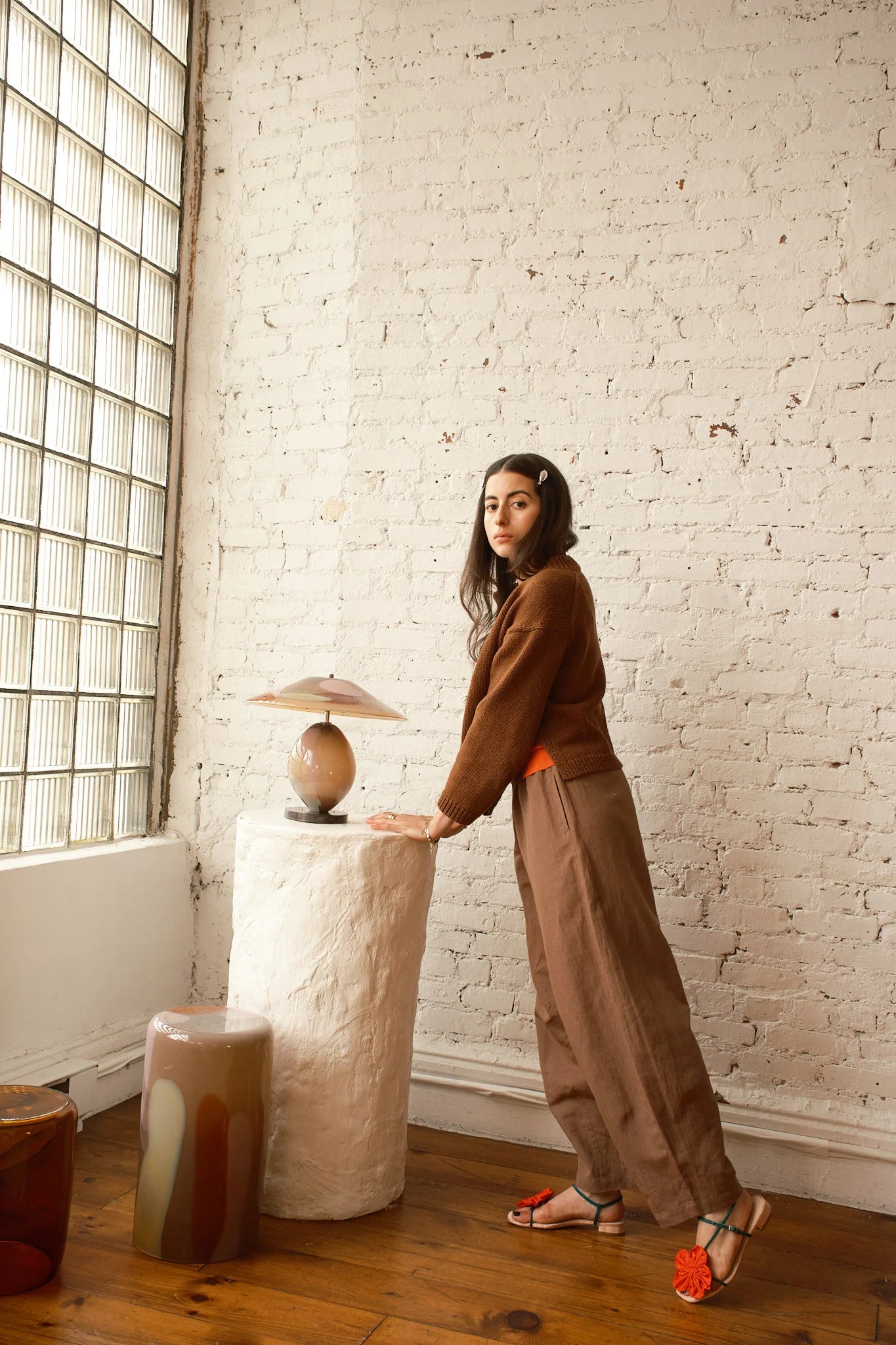 Shiloh Cotton Cardigan - Mocha