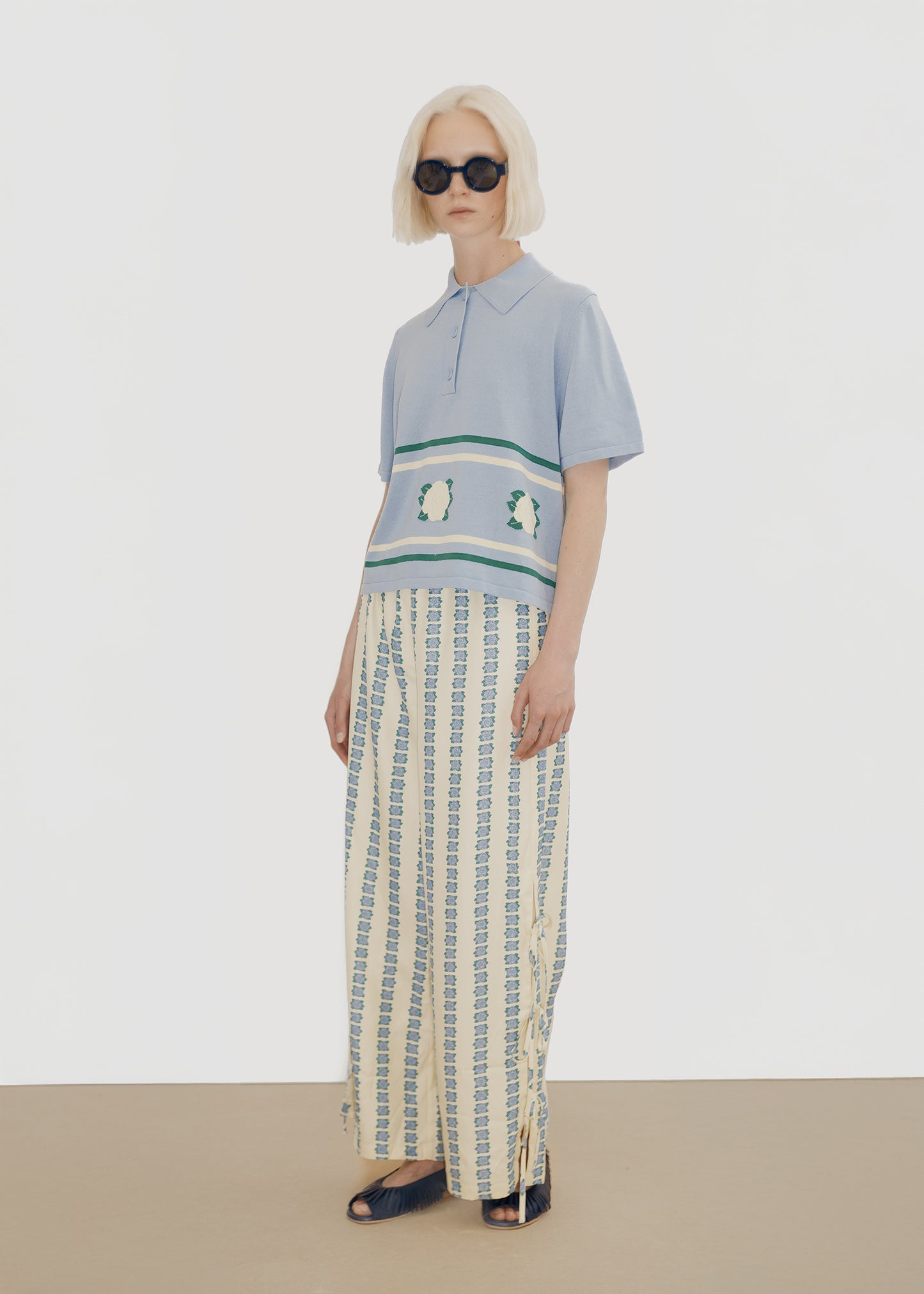 Flowers Elasticated Pants
