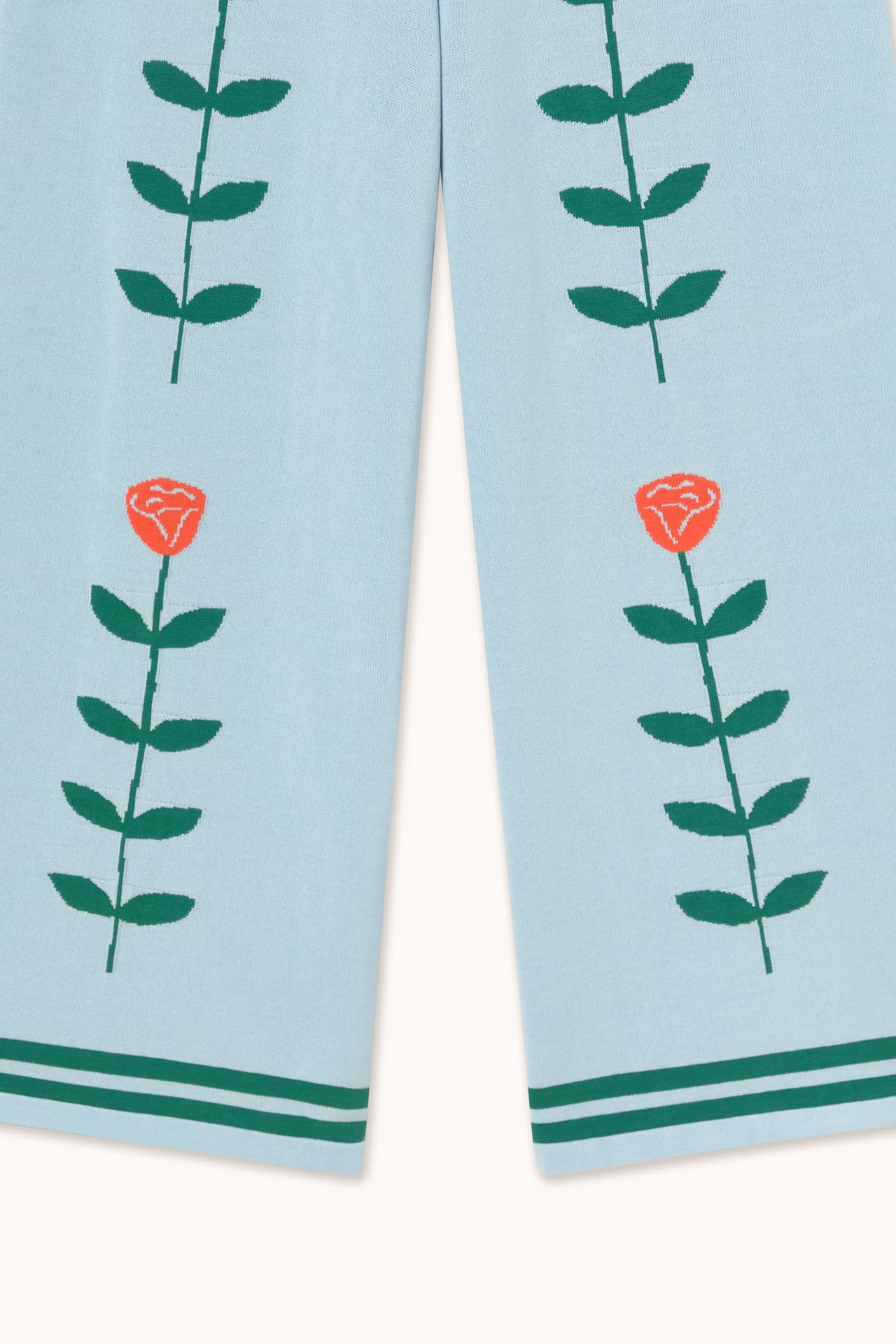 Roses Knitted Pants