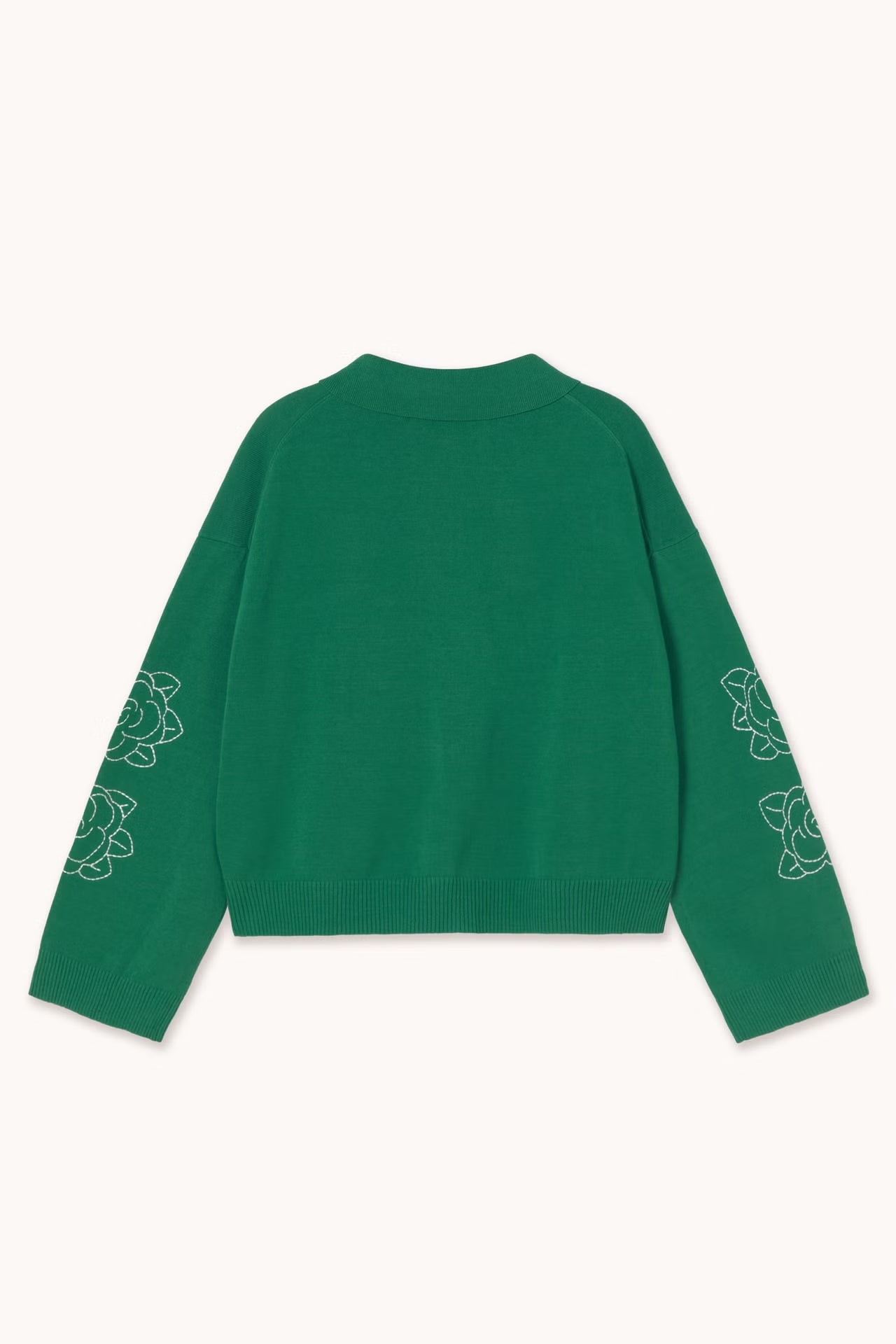 Flowers Emboidered Cardigan
