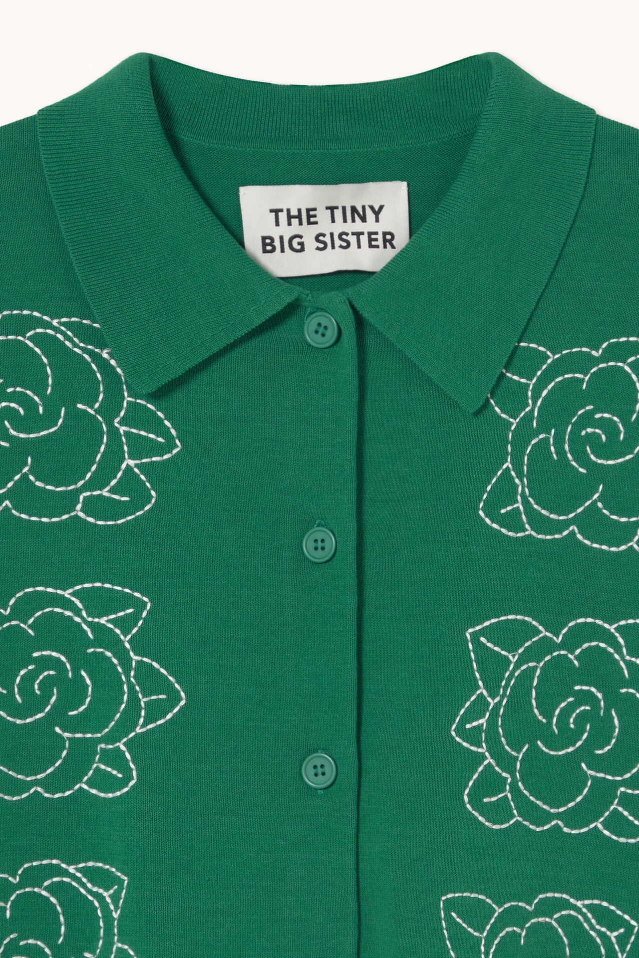 Flowers Emboidered Cardigan