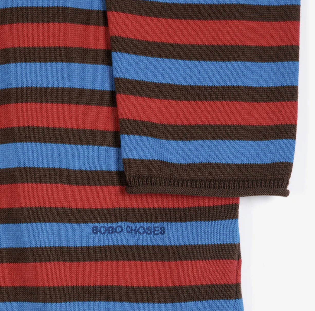 Striped Cotton Cardigan