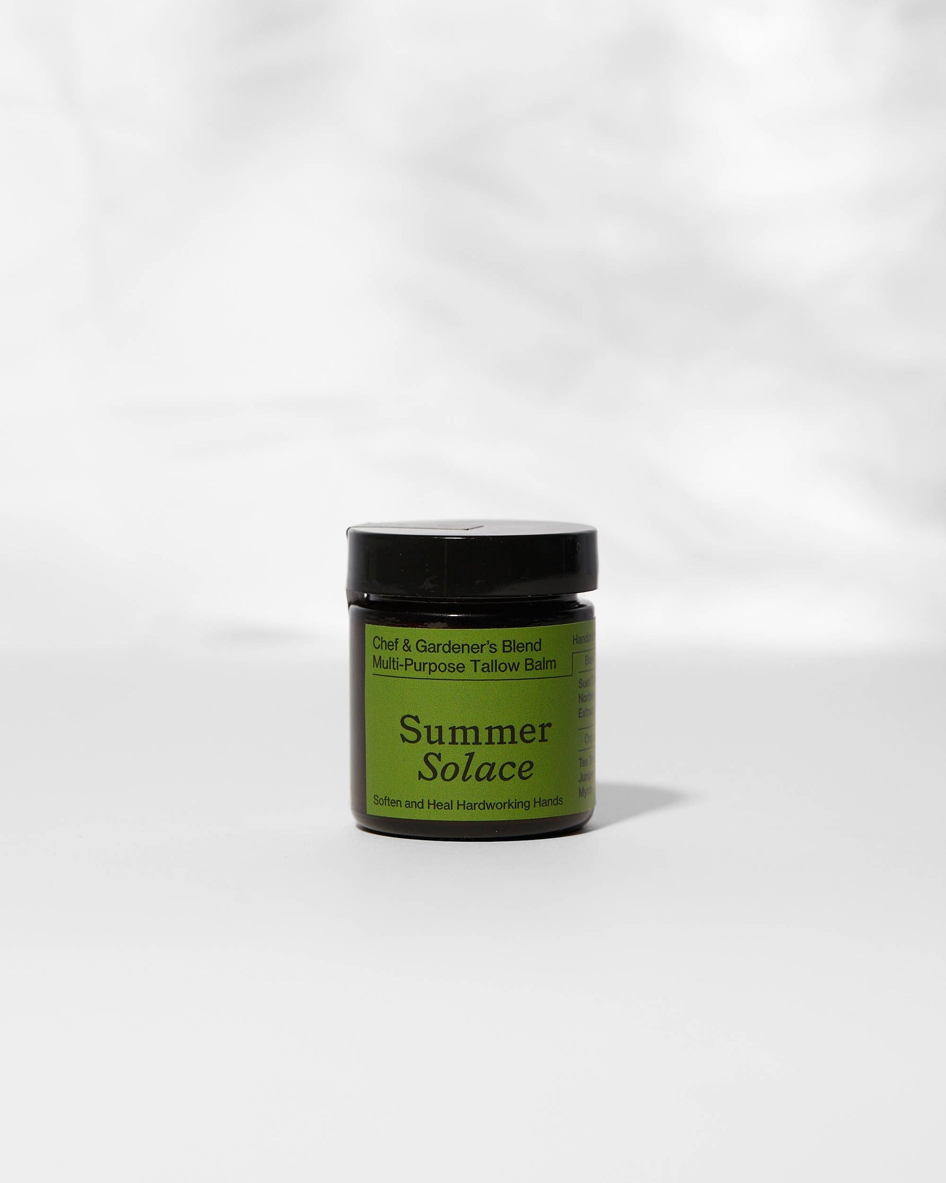 Jar of 'Summer Solace' on a white background
