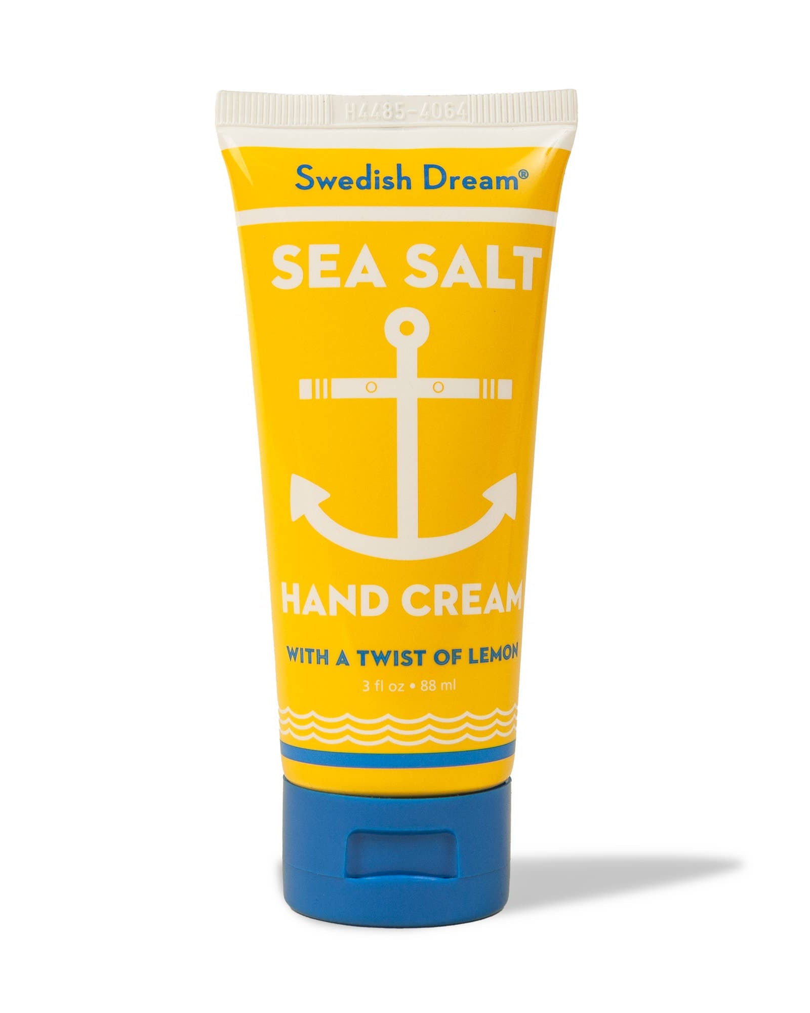 Tube of Swedish Dream Sea Salt Hand Cream on a white background